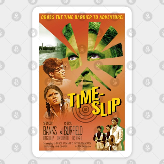 Timeslip - film poster Sticker by Andydrewz